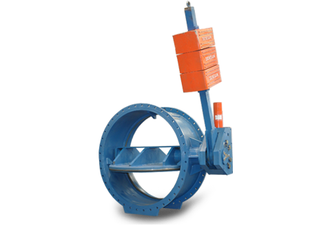 HYDRAULIC CONTROLLED CHECK BUTTERFLY VALVE (TURBINE INLET VALVE)